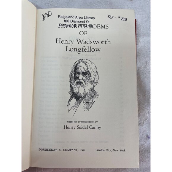 The Poems of Henry Wadsworth Longfellow by Henry W. Longfellow - Picture 5 of 9